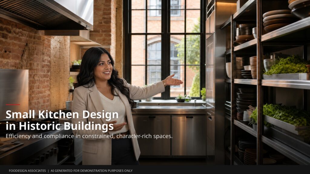 Small Kitchen Design in Historic Buildings