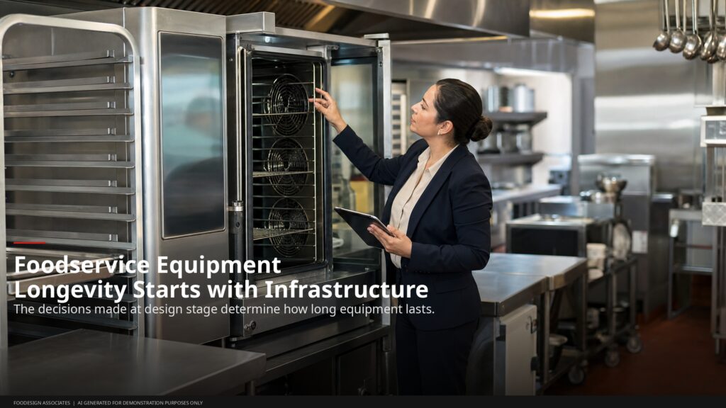 Foodservice Equipment Longevity Starts with Infrastructure