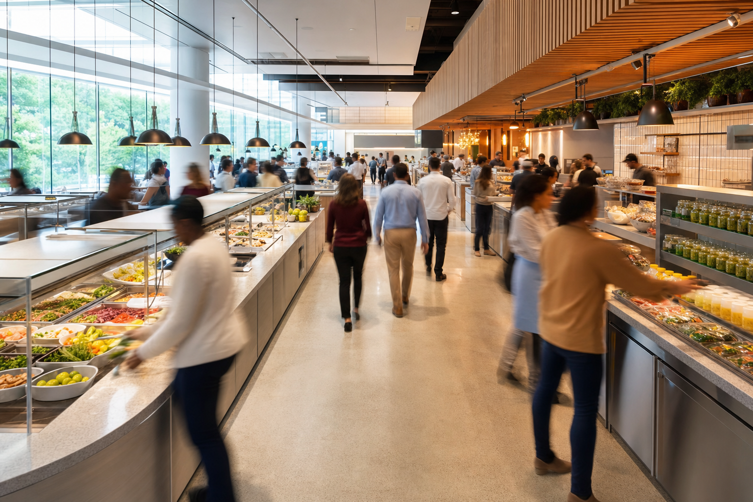 Featured image supporting: Mastering the Commercial Kitchen Layout for High-Volume Corporate Campuses